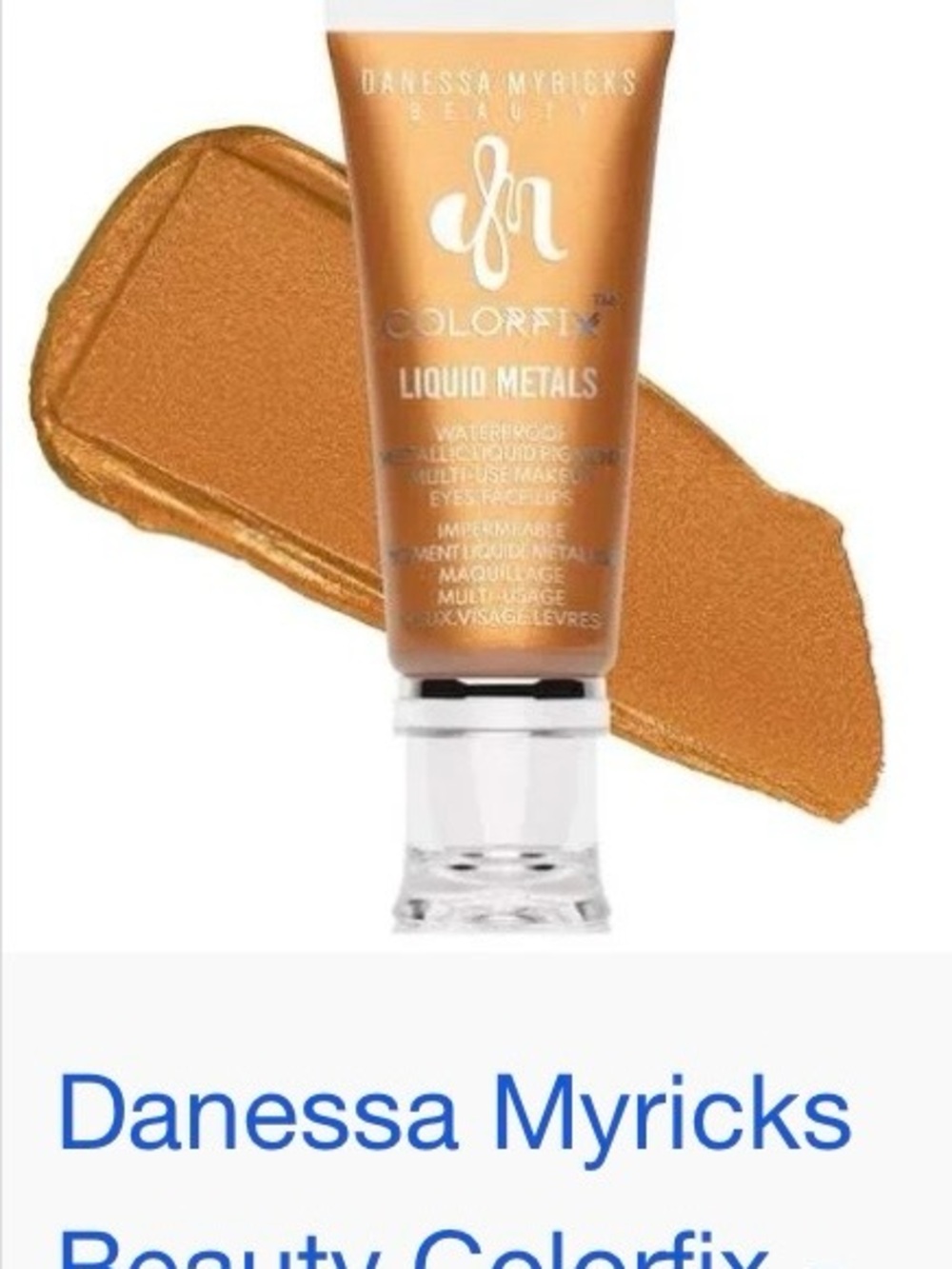 Danesa Myricks Metallic Lip-Eyes